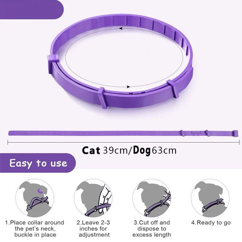 Lisslune | Calmdog – Natural Calming Collar for Dogs with Pheromones and Essential Oils