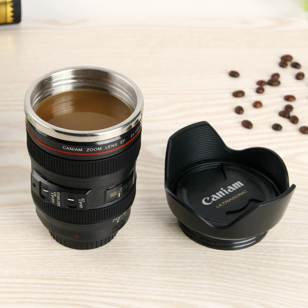Lisslune | Camera Lens Shaped Coffee Mug - Focus Mug