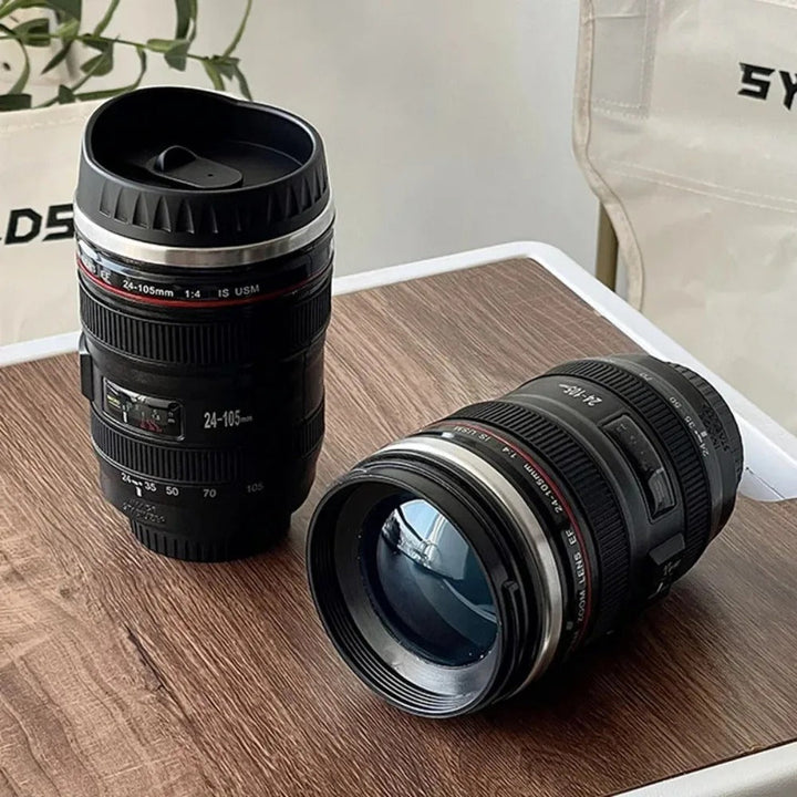 Lisslune | Camera Lens Shaped Coffee Mug - Focus Mug