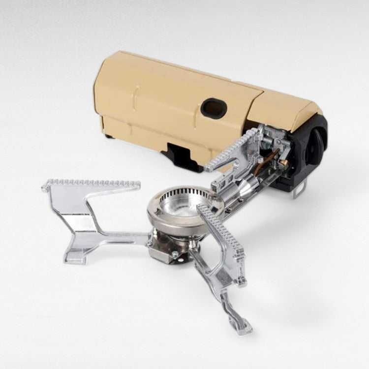 Lisslune | Camping Gas Burner | Windproof, Fuel-Efficient & Compact for Outdoor Cooking Adventures