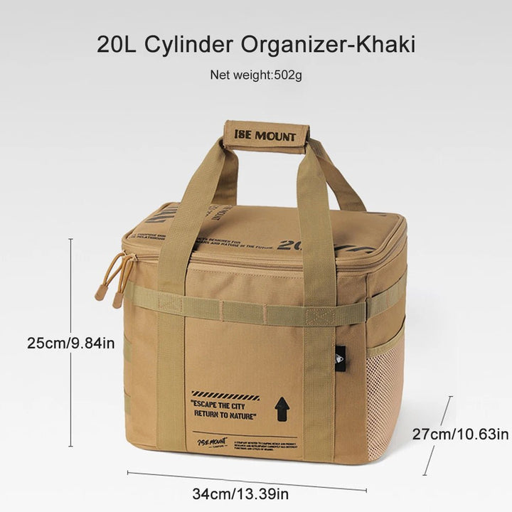 Lisslune | CAMPHOLD – 20L Outdoor Organizer Bag for Travel & Camping