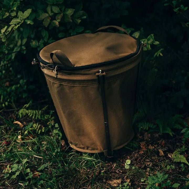 Lisslune | Camptrash AM – Foldable Outdoor Trash Can with Waterproof Lining