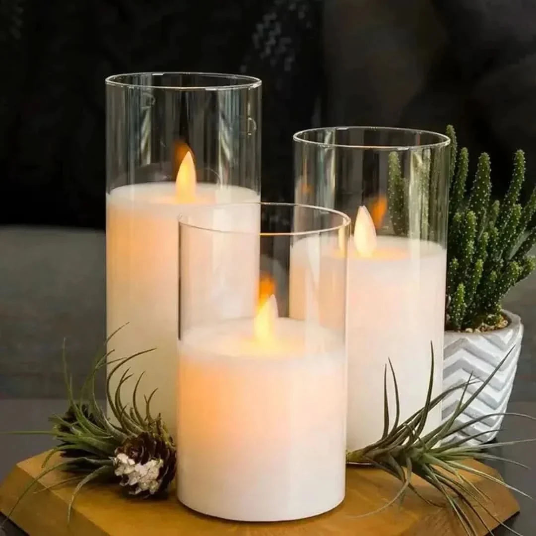 Lisslune | Flameless LED Candle Set with Remote Control