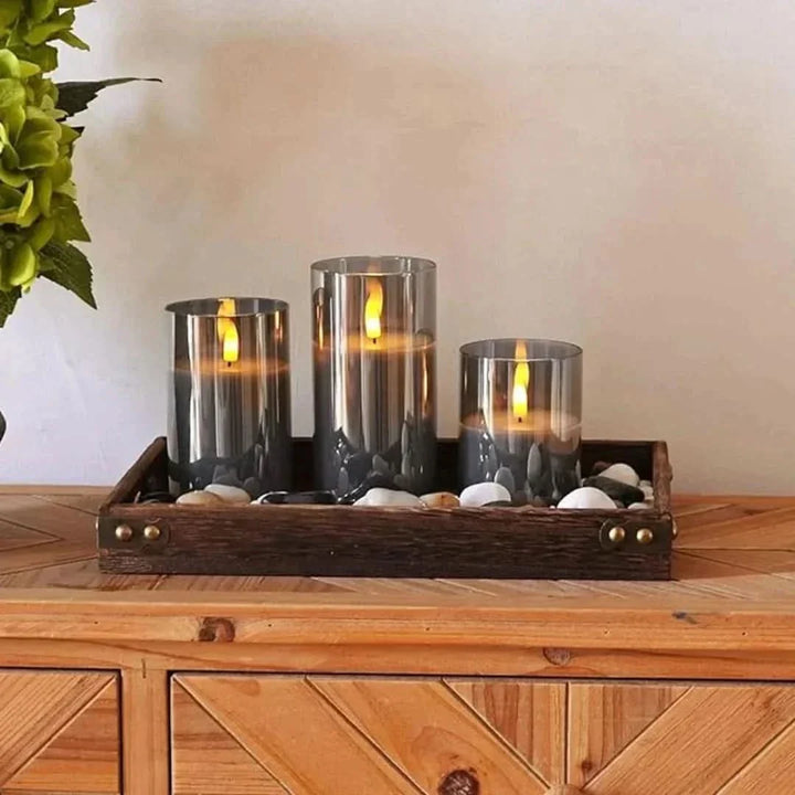 Lisslune | Flameless LED Candle Set with Remote Control
