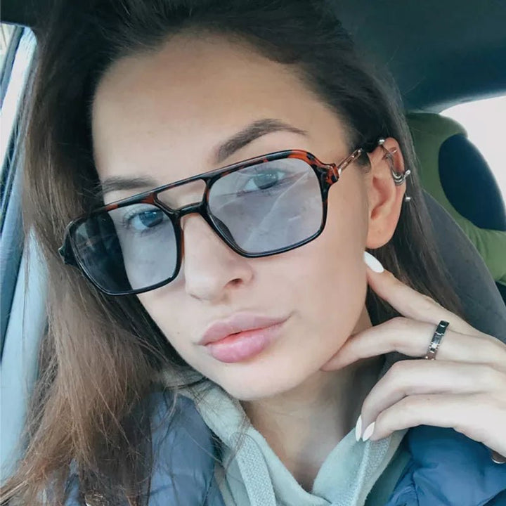 Lisslune | CANDYVIEW SUNGLASSES – Retro Square Sunglasses with UV Protection for Women