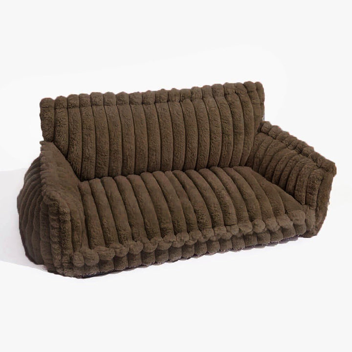 Lisslune | CANILUX – Orthopedic Dog Bed with Raised Headrest & Soft Cushion