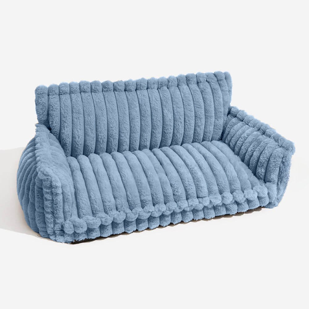 Lisslune | CANILUX – Orthopedic Dog Bed with Raised Headrest & Soft Cushion