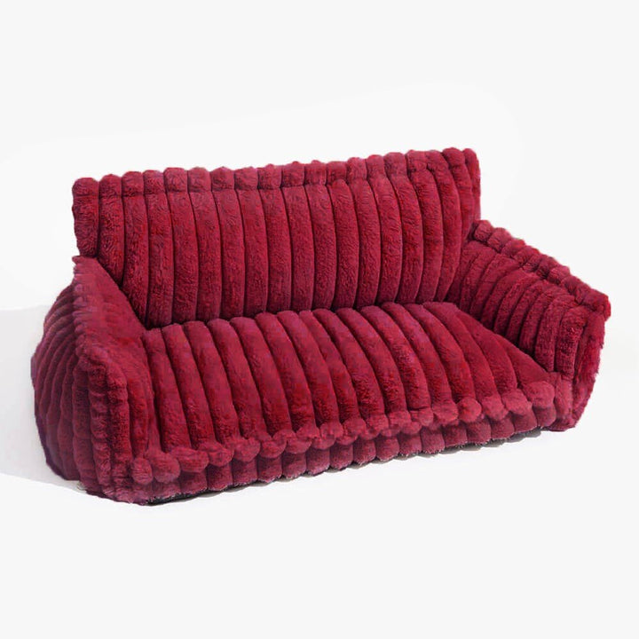 Lisslune | CANILUX – Orthopedic Dog Bed with Raised Headrest & Soft Cushion