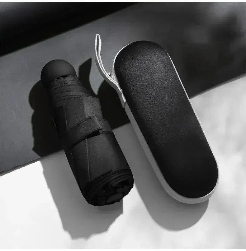 Lisslune | Capbrella Compact Umbrella – Ultra-Light Capsule Design for Stylish, Space-Saving Rain Protection