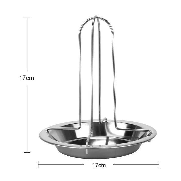 Lisslune | CARBONROAST RACK – Non-Stick Chicken Roaster for Even BBQ Grilling