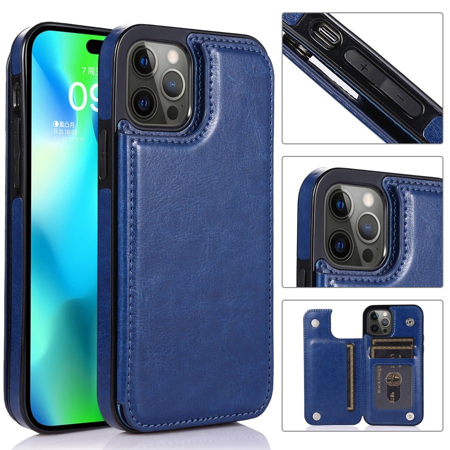 Lisslune | CARDHOLD LEATHER – Elegant Smartphone Case with Card Slots