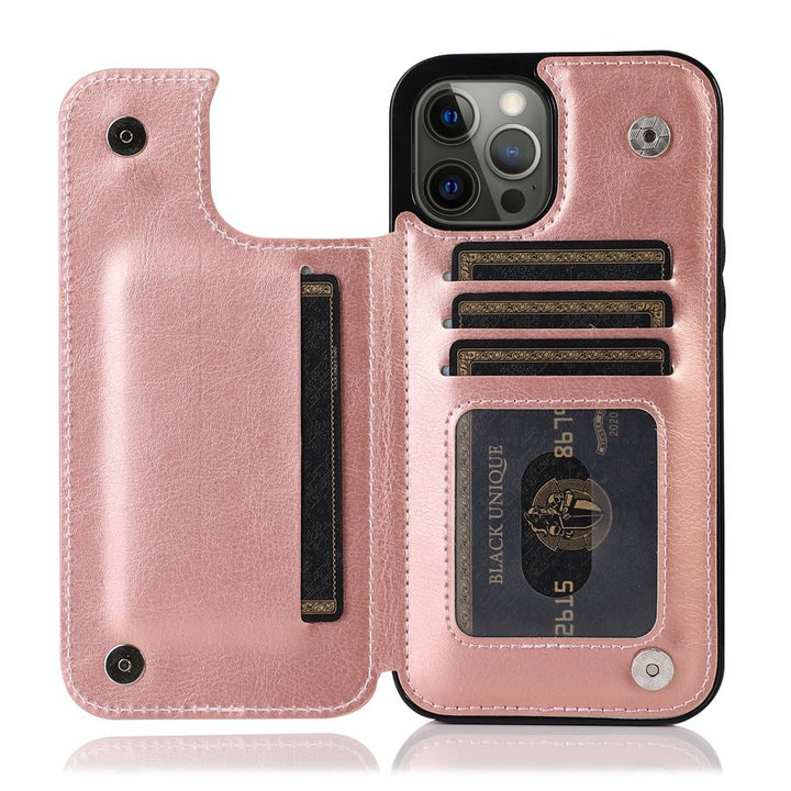 Lisslune | CARDHOLD LEATHER – Elegant Smartphone Case with Card Slots