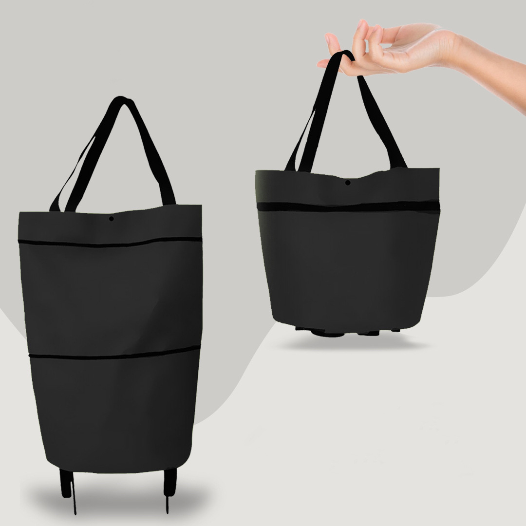 Lisslune | CarryFlex – 2-in-1 Convertible Shopping Bag with Wheels