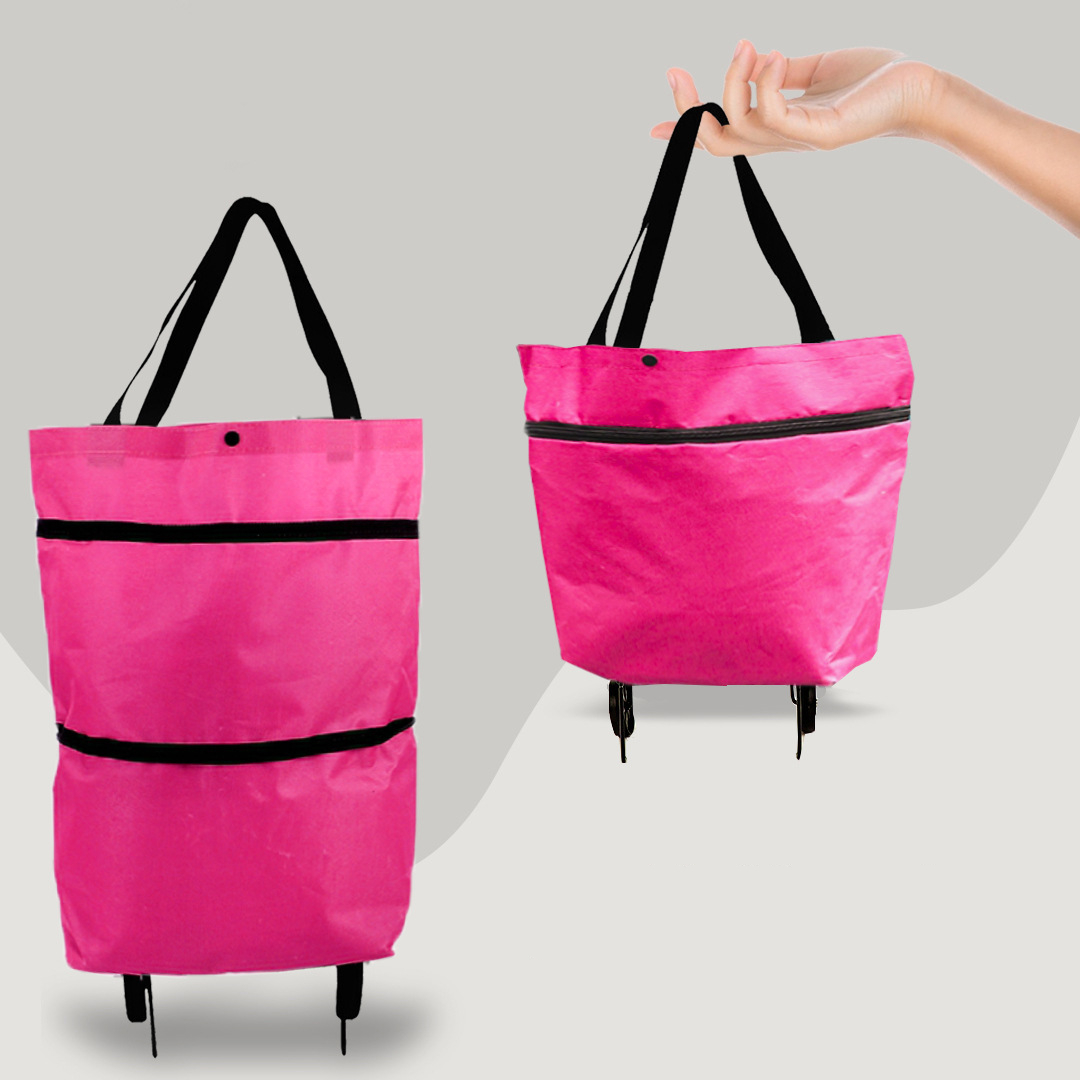 Lisslune | CarryFlex – 2-in-1 Convertible Shopping Bag with Wheels