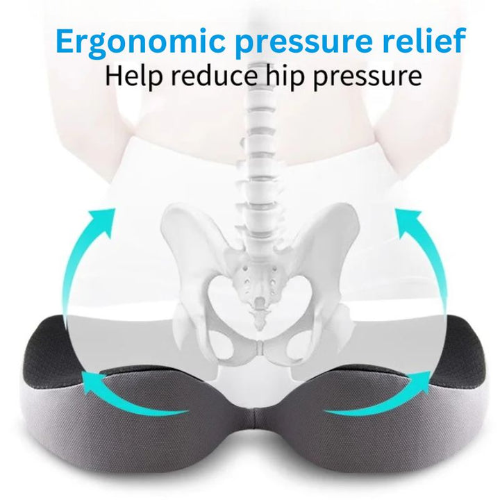 Lisslune | Ergonomic Soft Memory Foam Car Seat Cushion
