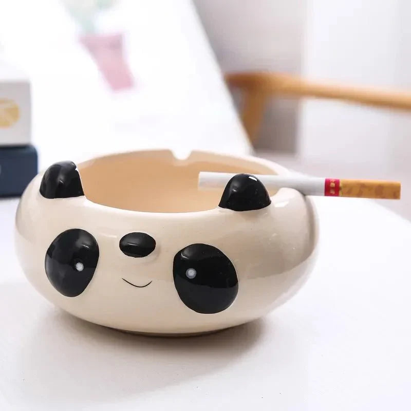 Lisslune | CritterCrafters funny comic ashtrays with animals