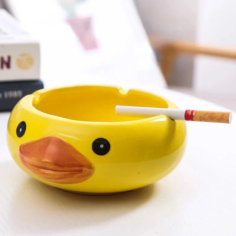 Lisslune | CritterCrafters funny comic ashtrays with animals