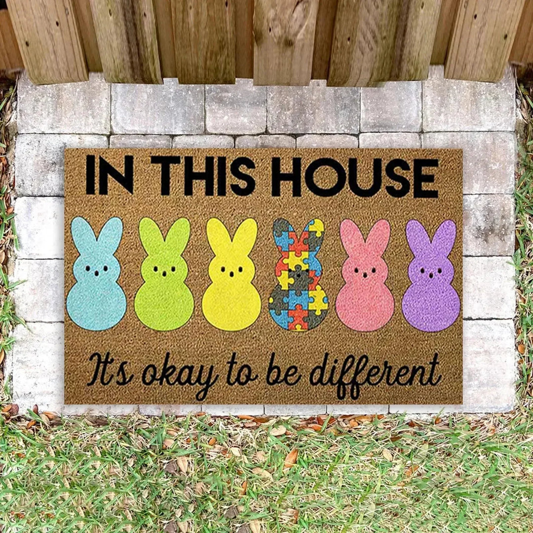 Lisslune | Cartoon Bunny Rabbit Non-Slip Doormat