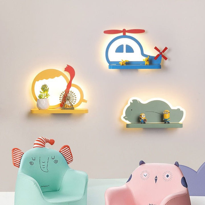 Lisslune | ComixBeam - LED Wall Shelf Light