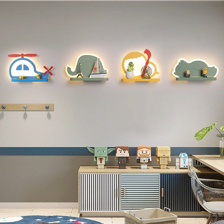 Lisslune | ComixBeam - LED Wall Shelf Light