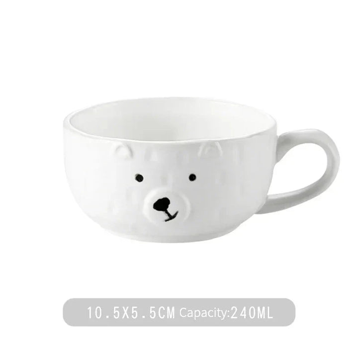 Lisslune | Sweet polar bear mug made of ceramic