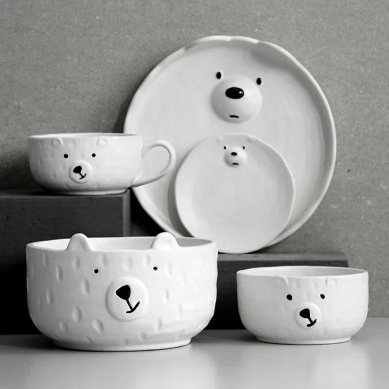 Lisslune | Sweet polar bear mug made of ceramic