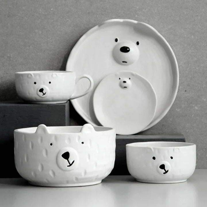 Lisslune | Sweet polar bear mug made of ceramic