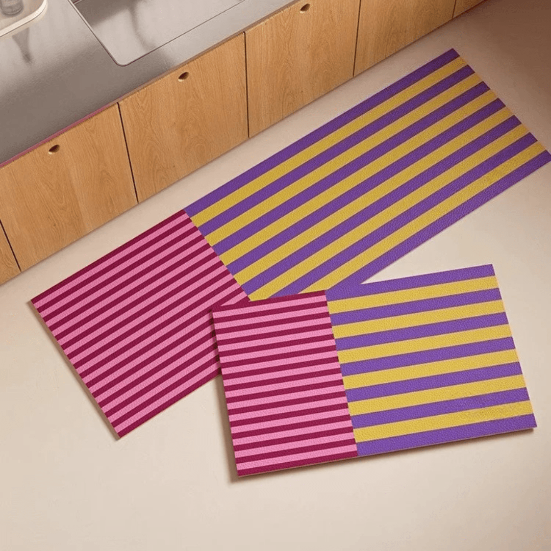 Lisslune | CasaLuxe Comfort Kitchen Mat | Waterproof anti-slip cushioned floor protector for home and kitchen