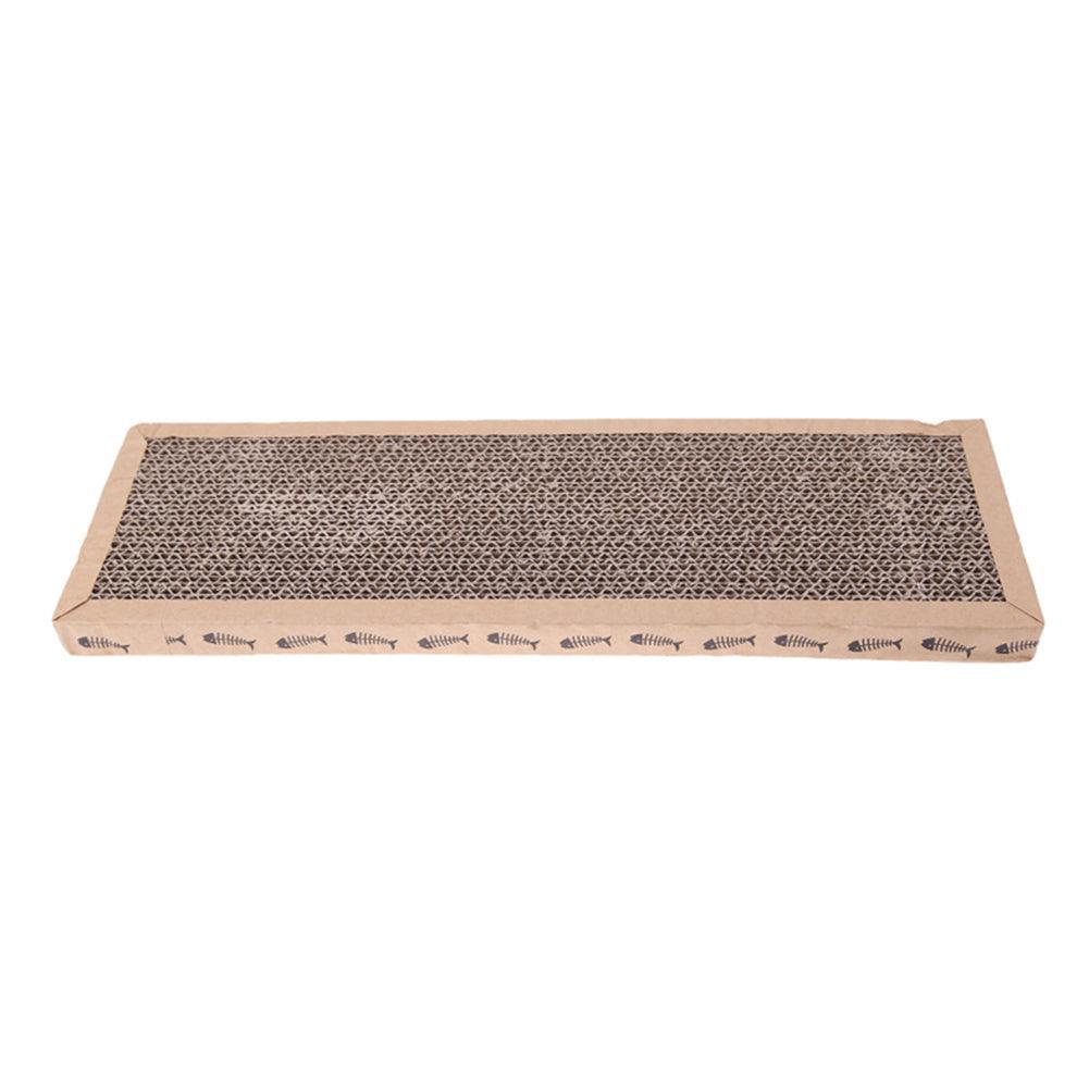 Lisslune | Interactive cat scratching board with mouse/fish design and comfortable bed function