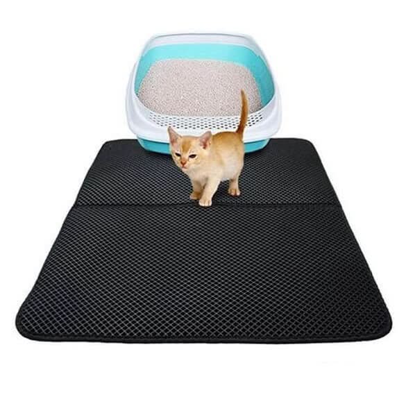 Lisslune | CATGUARD MAT – Non-slip cat litter mat with waterproof protection for a clean home