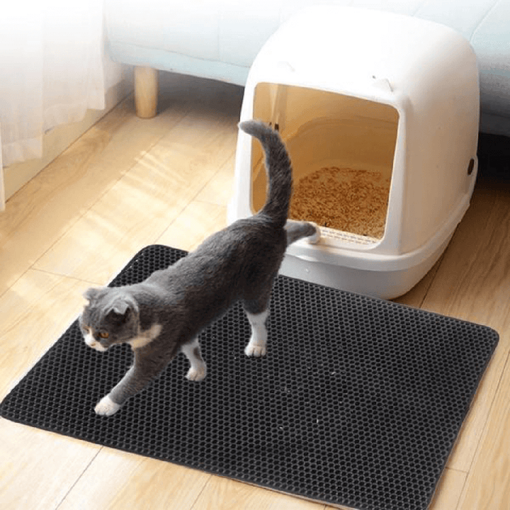 Lisslune | CATGUARD MAT – Non-slip cat litter mat with waterproof protection for a clean home