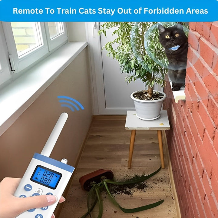 Lisslune | Cat Shock Collar with Remote for Effective Meowing Control