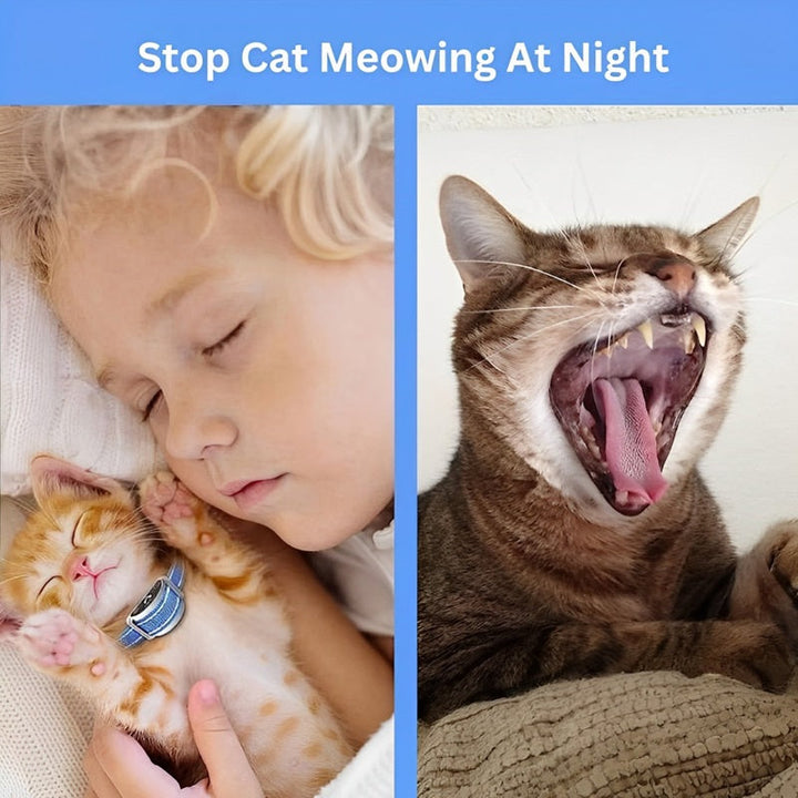 Lisslune | Cat Shock Collar with Remote for Effective Meowing Control
