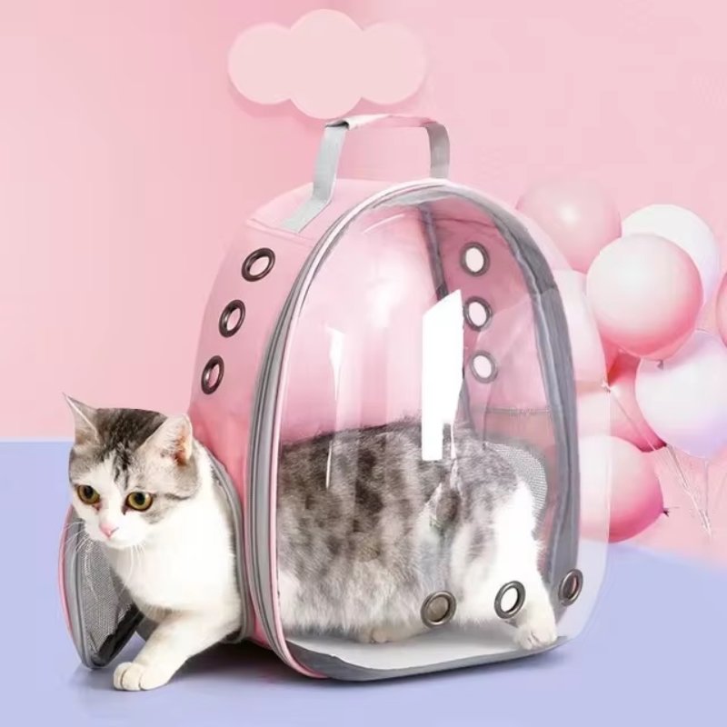 Lisslune | Breathable Space Capsule Pet Carrier for Cats and Dogs