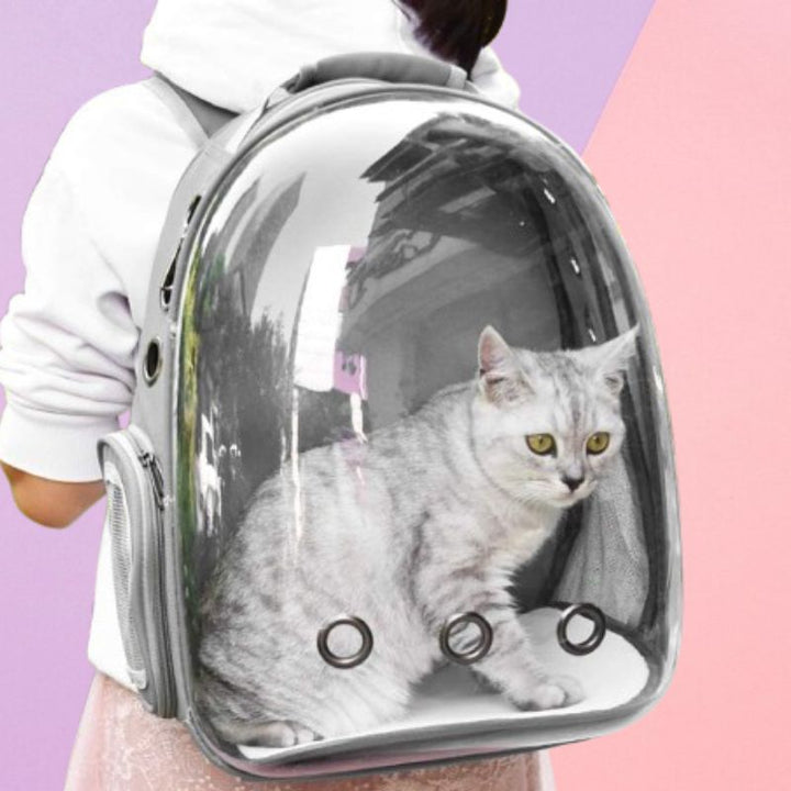 Lisslune | Breathable Space Capsule Pet Carrier for Cats and Dogs