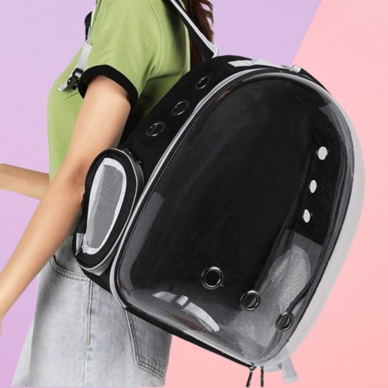 Lisslune | Breathable Space Capsule Pet Carrier for Cats and Dogs