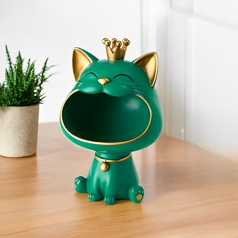 Lisslune | Lucky Cat Figurine Storage Jar