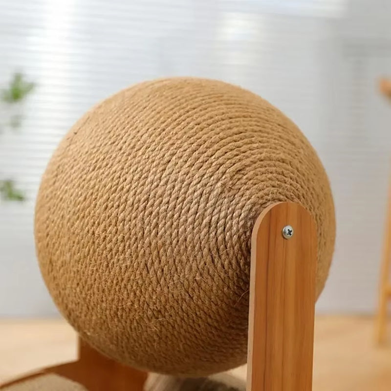 Lisslune | Durable Cat Scratching Post with Sisal Ball