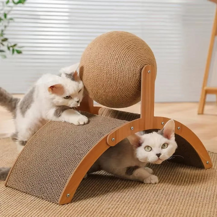 Lisslune | Durable Cat Scratching Post with Sisal Ball