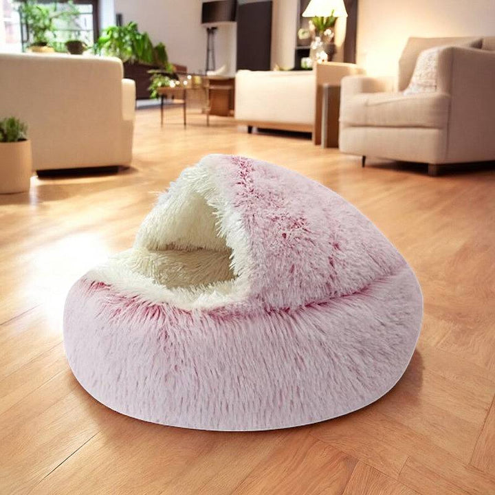 Lisslune | Cozy Pet Cave Bed, Ideal for Dogs and Cats of All Sizes