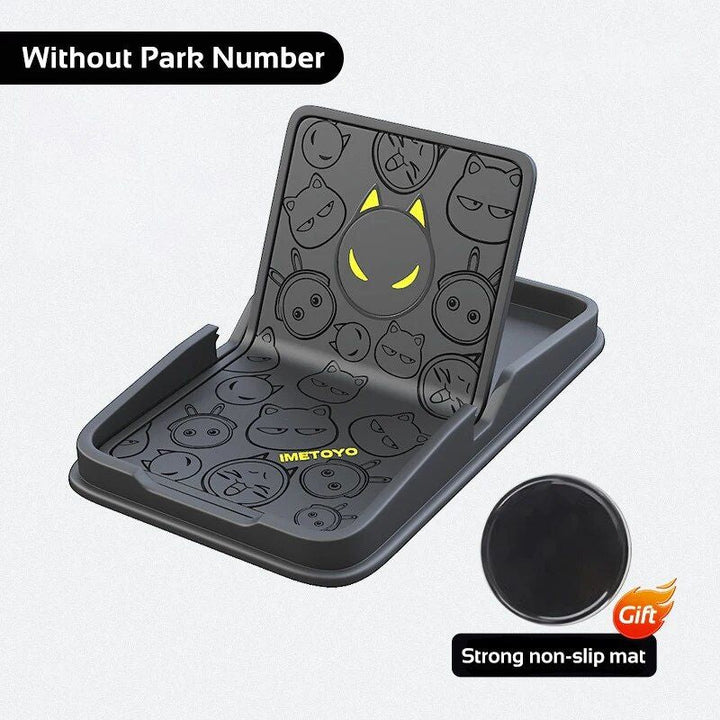 Lisslune | Universal 3-in-1 dashboard silicone phone holder with anti-slip GPS mat