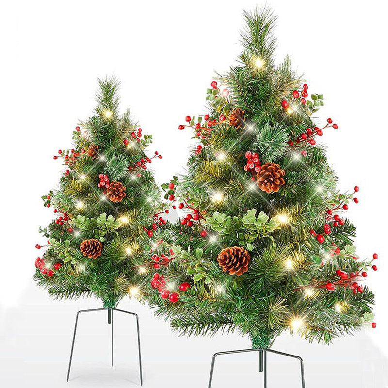 Lisslune | Pre-Lit Artificial Christmas Tree