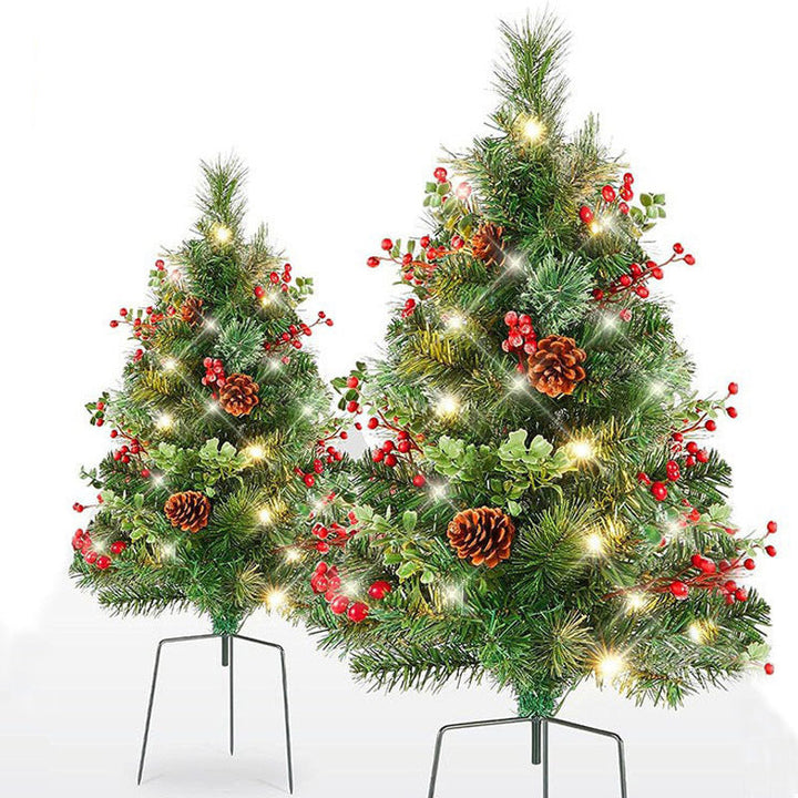 Lisslune | Pre-Lit Artificial Christmas Tree
