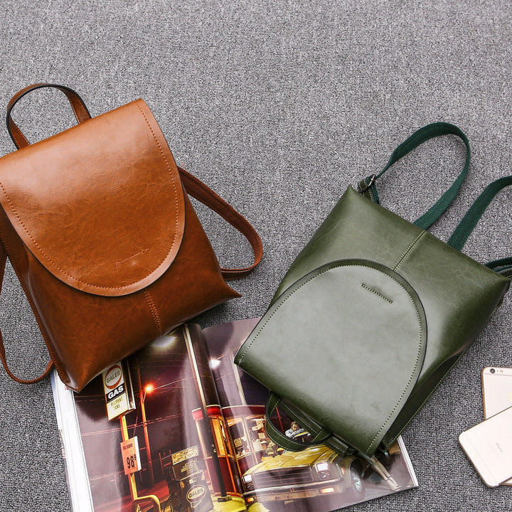 Lisslune | Trendy Leather Backpack for Women - Stylish, Versatile & Sustainable