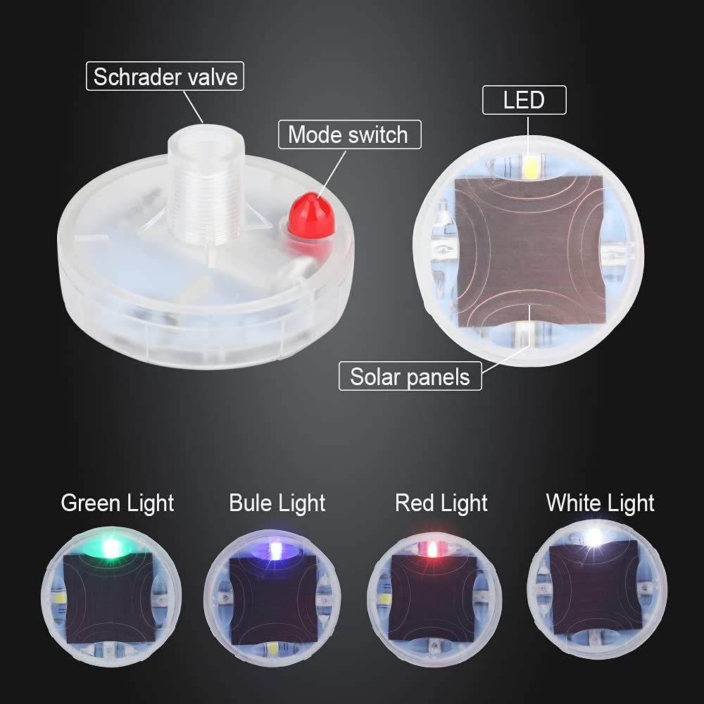 Lisslune | Solar Powered LED Wheel Lights