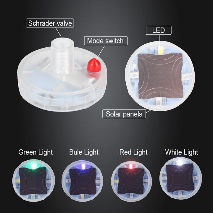 Lisslune | Solar Powered LED Wheel Lights