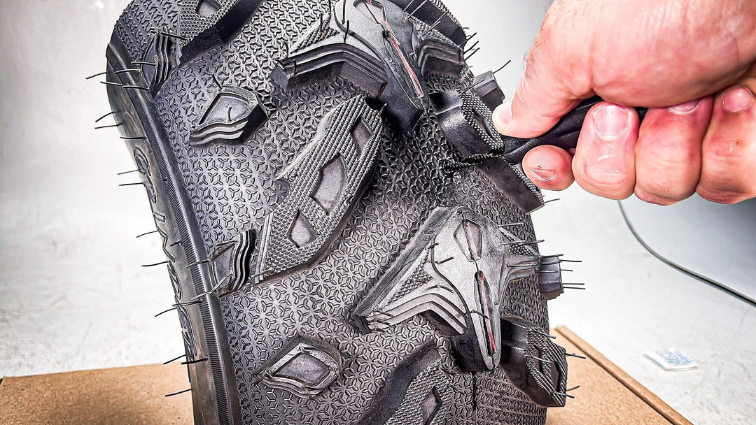 Lisslune | Tubeless Tire Plugger Repair Kit on Car, Motorcycle, ATV, Jeep, Truck, & Tractor