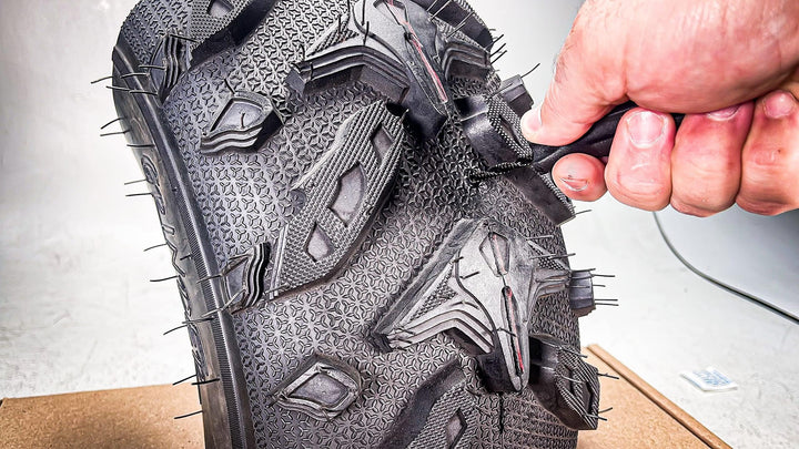 Lisslune | Tubeless Tire Plugger Repair Kit on Car, Motorcycle, ATV, Jeep, Truck, & Tractor