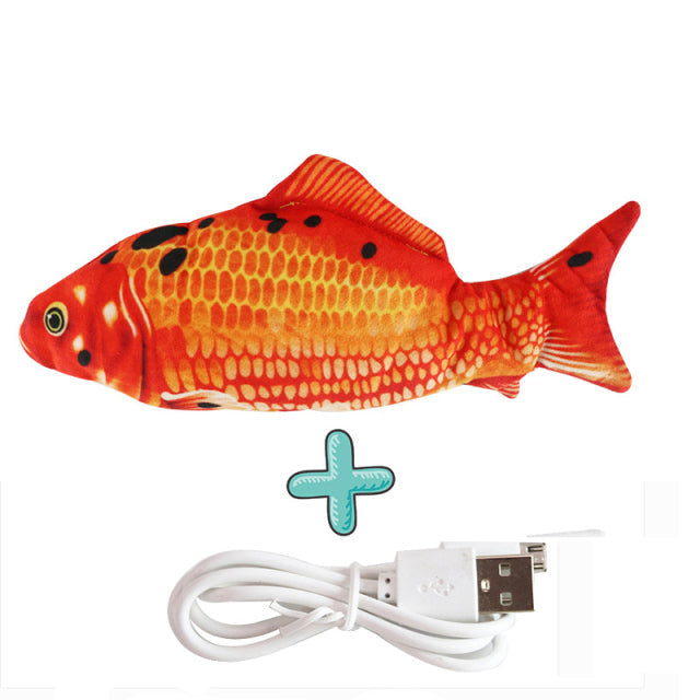 Lisslune | Cat USB Charger Interactive Fish Toy