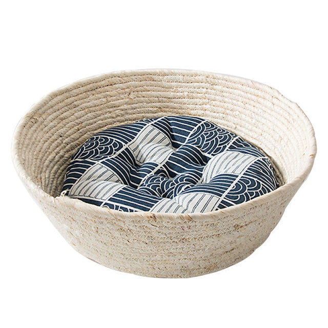 Lisslune | Cat Straw Bed